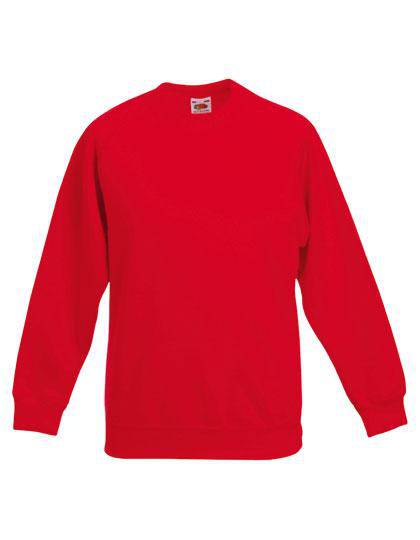 Epic Label Sweat-shirts Fruit Of The Loom 620330 Sweat Raglan Premium Enfant