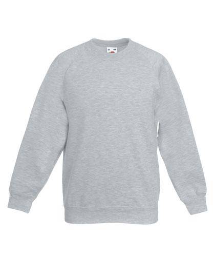 Epic Label Sweat-shirts Fruit Of The Loom 620330 Sweat Raglan Premium Enfant