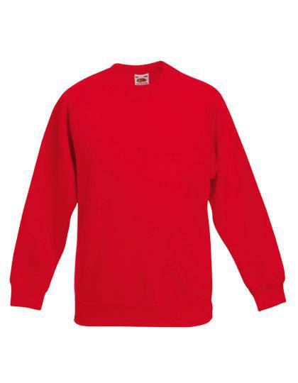 Epic Label Sweat-shirts Fruit Of The Loom 620390 Sweat Raglan Classique Enfant