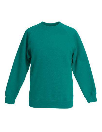 Epic Label Sweat-shirts Fruit Of The Loom 620390 Sweat Raglan Classique Enfant