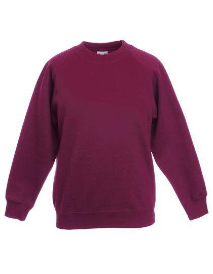 Epic Label Sweat-shirts Fruit Of The Loom 620390 Sweat Raglan Classique Enfant