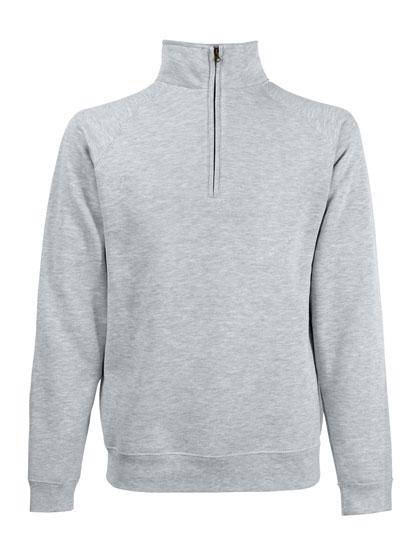 Epic Label Sweat-shirts Fruit Of The Loom 621140 Sweat Classique À Col Zippé Pour Homme