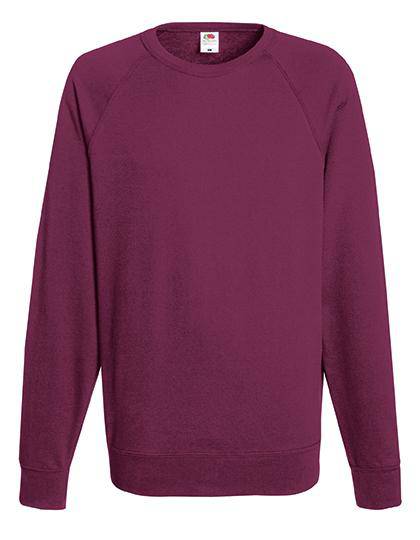 Epic Label Sweat-shirts Fruit Of The Loom 621380 Sweat Raglan Léger Pour Homme