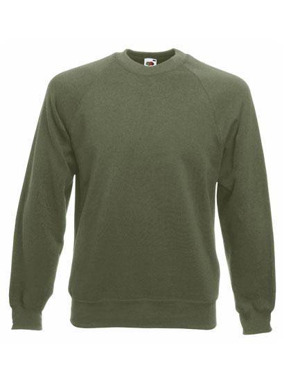 Epic Label Sweat-shirts Fruit Of The Loom 622160 Sweat Raglan Classique Pour Homme