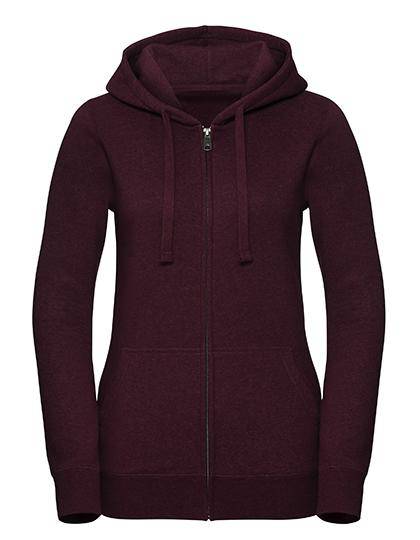 Epic Label Sweat-shirts Russell R-263F-0 Authentic Melange Zipped Hood Sweat Pour Femme