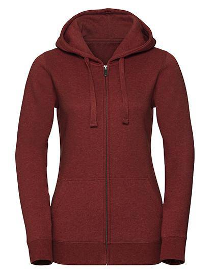 Epic Label Sweat-shirts Russell R-263F-0 Authentic Melange Zipped Hood Sweat Pour Femme