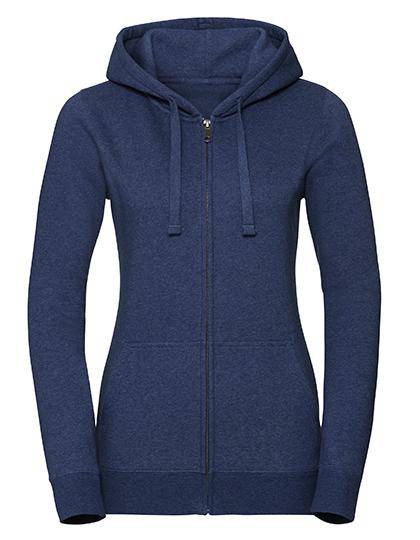 Epic Label Sweat-shirts Russell R-263F-0 Authentic Melange Zipped Hood Sweat Pour Femme