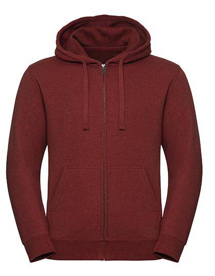 Epic Label Sweat-shirts Russell R-263M-0 Authentic Melange Zipped Hood Sweat Pour Homme