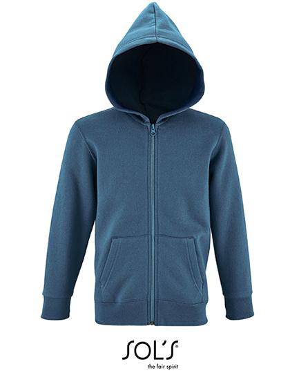 Epic Label Sweat-shirts Sol´S 02092 Veste Zippée À Capuche Pour Enfant