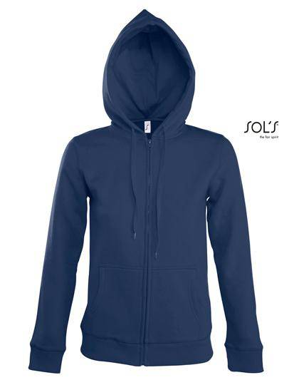 Epic Label Sweat-shirts Sol´S 47900 Veste Zippée Femme À Capuche Doublée