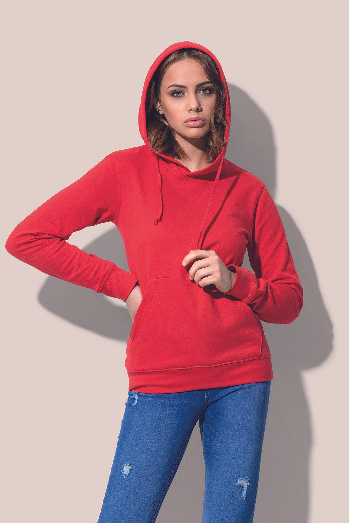 Epic Label Sweat-shirts Stedman St4110 Hooded Sweatshirt Pour Femme