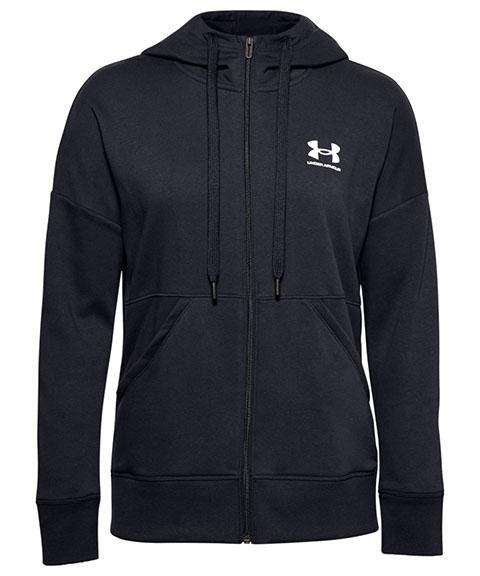 Epic Label Sweat-shirts Under Armour Sweat À Capuche Zippé En Polaire Rival Pour Femme