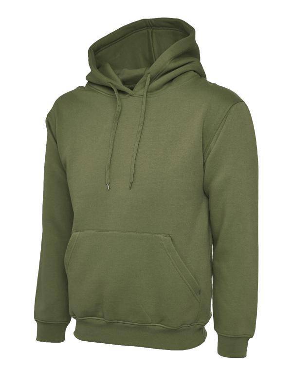 Epic Label Sweat-shirts Uneek Clothing UC502 Classic Hooded Sweatshirt Mixte