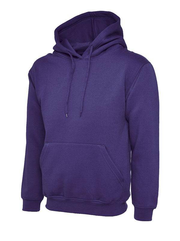 Epic Label Sweat-shirts Uneek Clothing UC502 Classic Hooded Sweatshirt Mixte