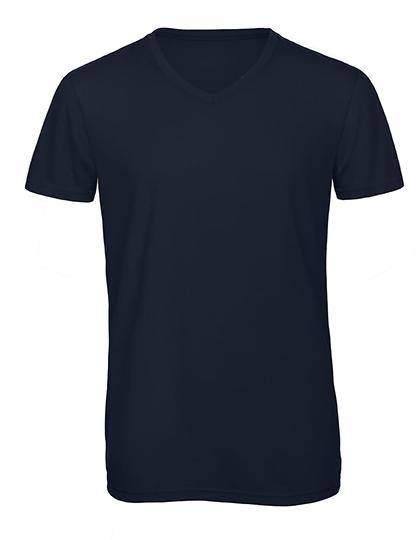 Epic Label T-shirts B&C Tm057 V-Neck Triblend T-Shirt /Pour Homme