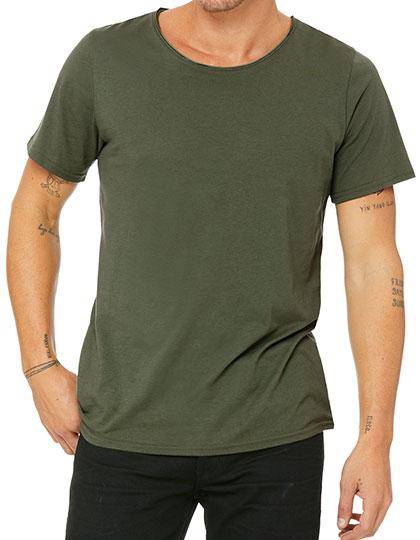 Epic Label T-shirts Canvas 3014 Jersey Raw Neck Tee Pour Homme