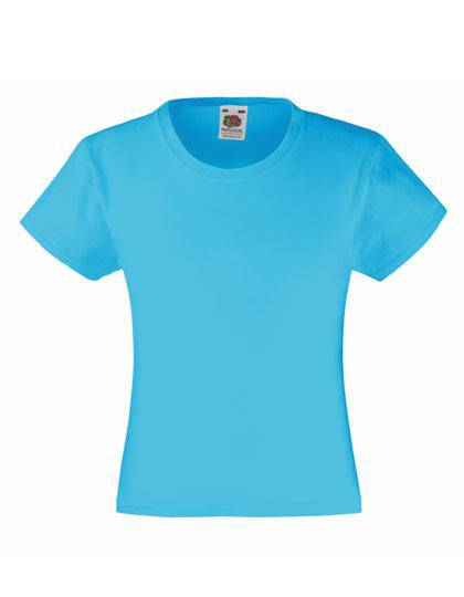 Epic Label T-shirts Fruit Of The Loom 610050 Filles Poids Valeur T