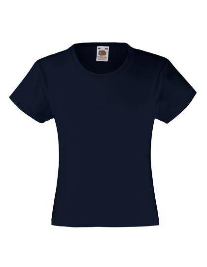 Epic Label T-shirts Fruit Of The Loom 610050 Filles Poids Valeur T