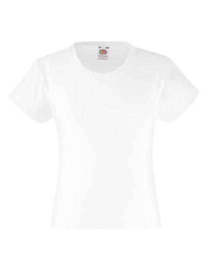 Epic Label T-shirts Fruit Of The Loom 610050 Filles Poids Valeur T