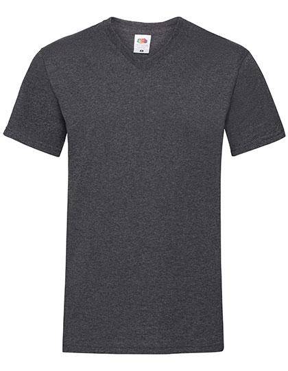 Epic Label T-shirts Fruit Of The Loom 610660 Valueweight V-Neck T Pour Homme