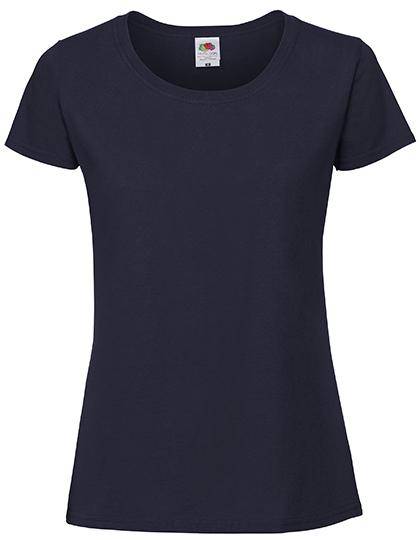 Epic Label T-shirts Fruit Of The Loom 614240 Dames Ringspun Premium T Pour Femme