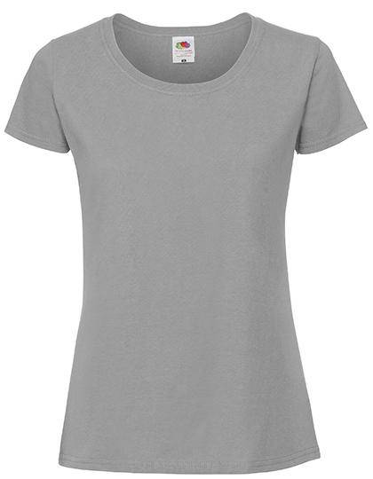 Epic Label T-shirts Fruit Of The Loom 614240 Dames Ringspun Premium T Pour Femme