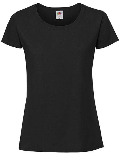 Epic Label T-shirts Fruit Of The Loom 614240 Dames Ringspun Premium T Pour Femme