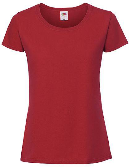 Epic Label T-shirts Fruit Of The Loom 614240 Dames Ringspun Premium T Pour Femme