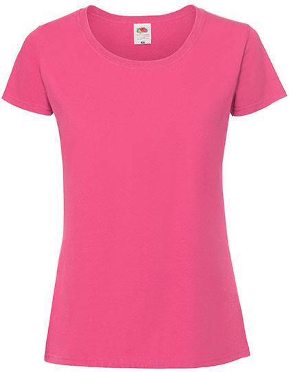 Epic Label T-shirts Fruit Of The Loom 614240 Dames Ringspun Premium T Pour Femme