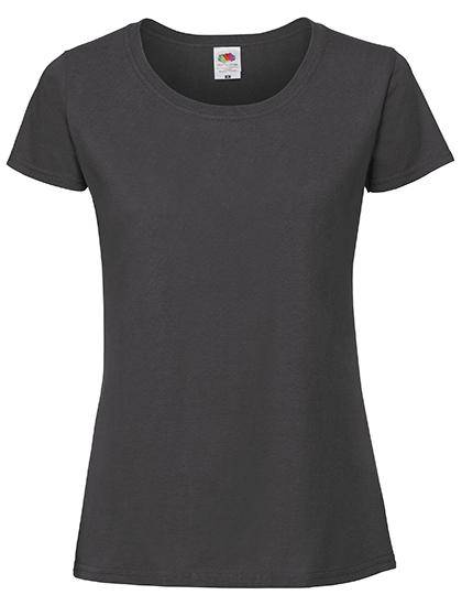 Epic Label T-shirts Fruit Of The Loom 614240 Dames Ringspun Premium T Pour Femme