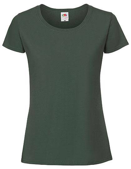 Epic Label T-shirts Fruit Of The Loom 614240 Dames Ringspun Premium T Pour Femme