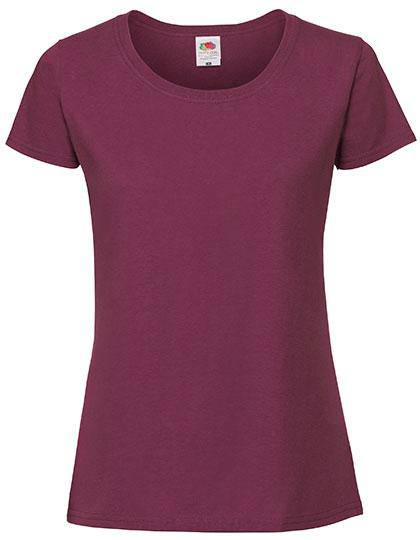 Epic Label T-shirts Fruit Of The Loom 614240 Dames Ringspun Premium T Pour Femme