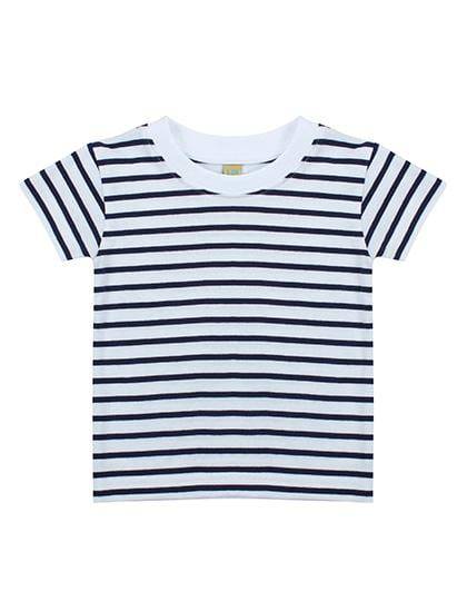 Epic Label T-shirts Larkwood Lw027 Short Sleeved Stripe T Shirt