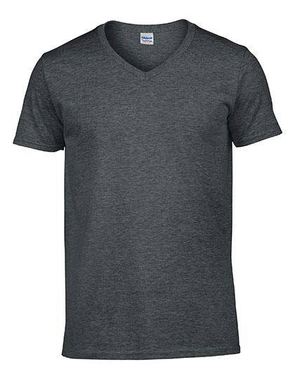 Epic Label T-shirts Lot de 3 Gildan 64V00 Softstyle Adult V-Neck T-Shirt Pour Homme