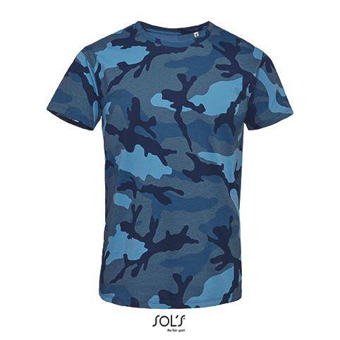 Epic Label T-shirts Lot de 3 T shirts Vierge SOL´S 01188 Men`s Camo T-Shirt