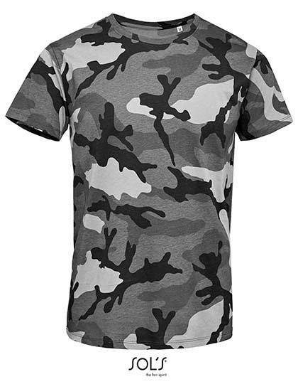 Epic Label T-shirts Lot de 3 T shirts Vierge SOL´S 01188 Men`s Camo T-Shirt