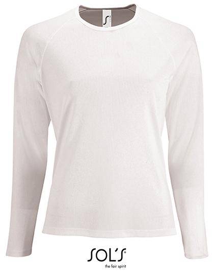 Epic Label T-shirts Lot de 3 T shirts Vierge SOL´S 02072 Women`s Long-Sleeve Sports T-Shirt Sporty