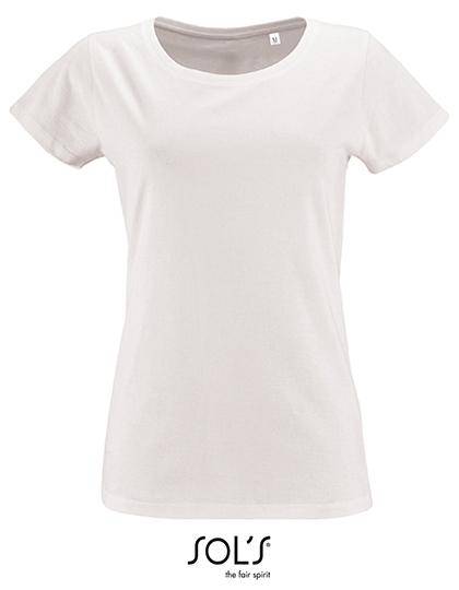 Epic Label T-shirts Lot de 3 T shirts Vierge SOL´S 02077 Women`s Short Sleeved T-Shirt Milo