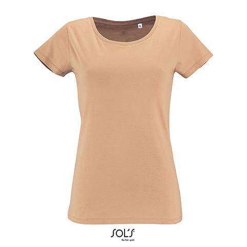 Epic Label T-shirts Lot de 3 T shirts Vierge SOL´S 02077 Women`s Short Sleeved T-Shirt Milo