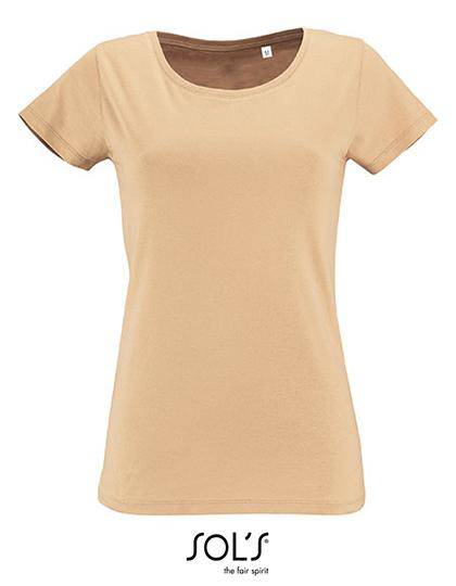 Epic Label T-shirts Lot de 3 T shirts Vierge SOL´S 02077 Women`s Short Sleeved T-Shirt Milo