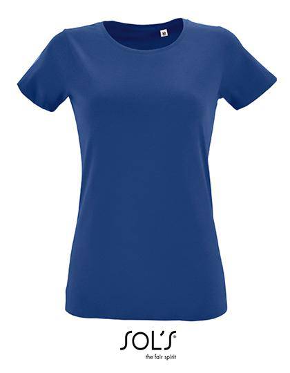 Epic Label T-shirts Lot de 3 T shirts Vierge SOL´S 02758 Women`s Round Neck Fitted T-Shirt Regent