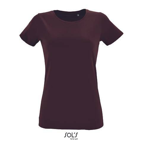 Epic Label T-shirts Lot de 3 T shirts Vierge SOL´S 02758 Women`s Round Neck Fitted T-Shirt Regent