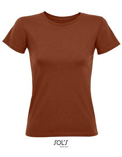 Epic Label T-shirts Lot de 3 T shirts Vierge SOL´S 02758 Women`s Round Neck Fitted T-Shirt Regent