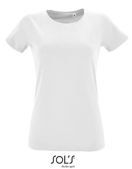 Epic Label T-shirts Lot de 3 T shirts Vierge SOL´S 02758 Women`s Round Neck Fitted T-Shirt Regent