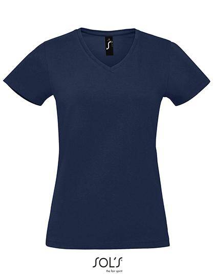 Epic Label T-shirts Lot de 3 T shirts Vierge SOL´S 02941 Imperial V-Neck Women T-Shirt