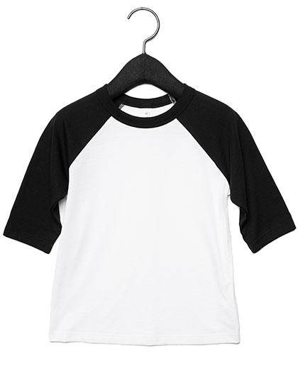 Epic Label T-shirts Lot de 5 T shirts Vierge Canvas 3200Y Youth 3/4 Sleeve Baseball Tee