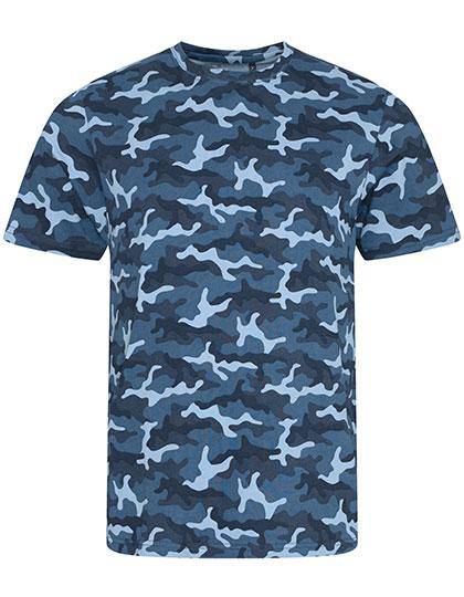 Epic Label T-shirts Lot de 5 T shirts Vierge Just Ts JT034 Camo T