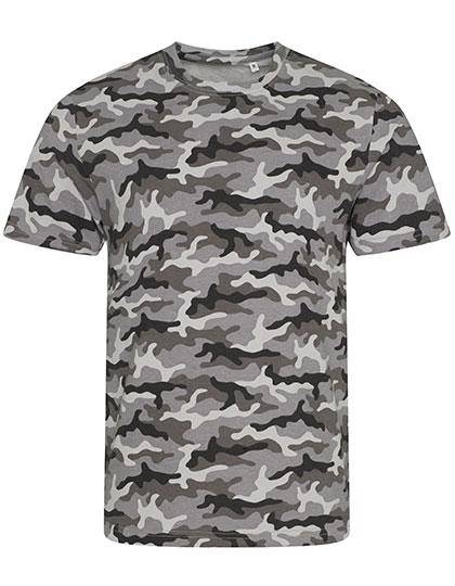 Epic Label T-shirts Lot de 5 T shirts Vierge Just Ts JT034 Camo T