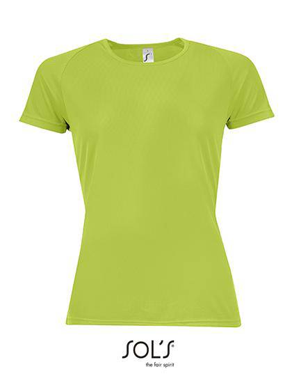 Epic Label T-shirts Lot de 5 T shirts Vierge SOL´S 01159 Women`s Raglan Sleeves T Sporty