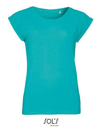 Epic Label T-shirts Lot de 5 T shirts Vierge SOL´S 01406 Women`s Round Neck T-Shirt Melba